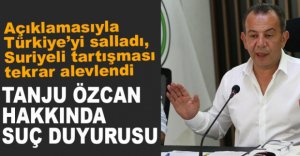 ÖZCAN HAKKINDA SUÇ DUYURUSU