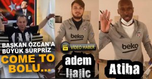 ÖZCAN'A BEŞİKTAŞLI OYUNCULARDAN SÜRPRİZ