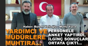 ÖZCAN’DAN YARDIMCILARINA VE MÜDÜRLERE MUHTIRA