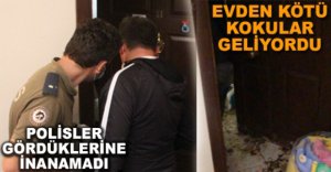 POLİSLER GÖRDÜKLERİNE İNANAMADI