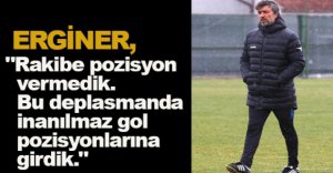 REHA ERGİNER MAÇI DEĞERLENDİRDİ