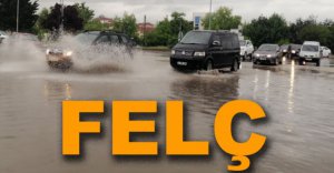 SAĞANAK YAĞIŞ HAYATI FELÇ ETTİ
