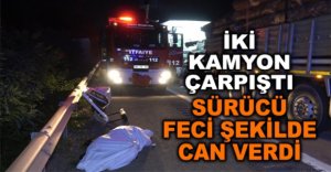 SÜRÜCÜ FECİ ŞEKİLDE CAN VERDİ