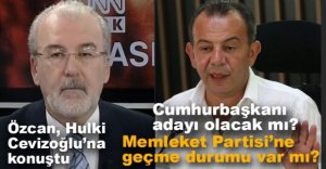 TANJU ÖZCAN CEVİZOĞLU'NA KONUŞTU...