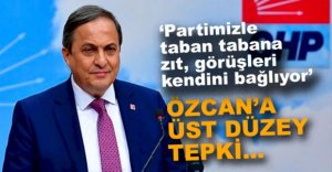 TANJU ÖZCAN'A ÜST DÜZEY TEPKİ