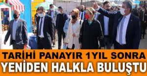 TARİHİ PANAYIR YENİDEN HALKLA BULUŞTU
