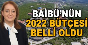 ÜNİVERİSİTENİN 2022 BÜTÇESİ BELLİ OLDU
