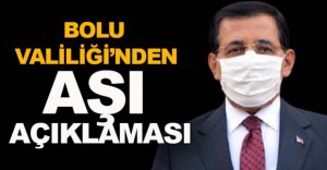 VALİ ÜMİT'TEN AŞI AÇIKLAMASI