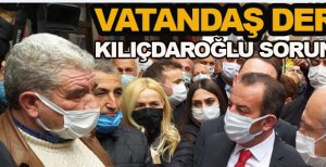 VATANDAŞLARIN SORUNLARINI TEK TEK DİNLEDİ