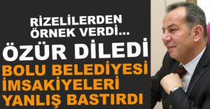 YANLIŞ BASILAN İMSAKİYE İÇİN ÖZÜR DİLEDİ