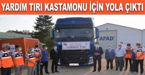 YARDIM TIRI BOLU'DAN YOLA ÇIKTI