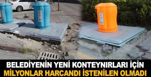 YENİ KONTEYNIRLARIN İŞÇİLİK HATALARI GÖZDEN KAÇMIYOR