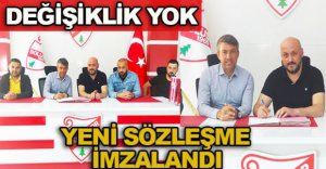 YENİ SÖZLEŞME İMZALANDI