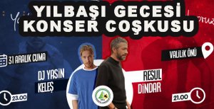 YILBAŞI GECESİ KONSER COŞKUSU