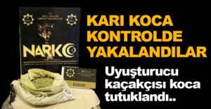 YOL KONTROLÜNDE YAKALANDILAR