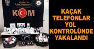 YOL KONTROLÜNDE YAKALANDILAR