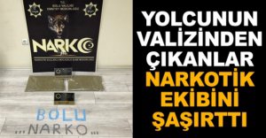 YOLCUNUN VALİZİNDEN ÇIKANLAR ŞAŞIRTTI