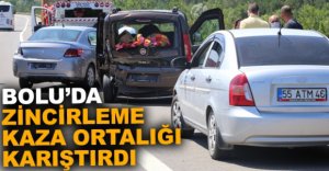ZİNCİRLEME KAZA ORTALIĞI KARIŞTIRDI