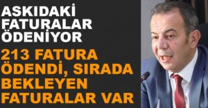 213 KİŞİNİN FATURASI ÖDENDİ