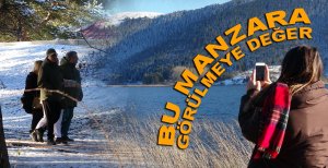 ABANT BEYAZ ÖRTÜYLE KAPLANDI