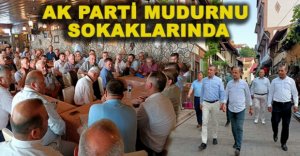 AK PARTİ ESNAF ZİYARETİNE DEVAM EDİYOR