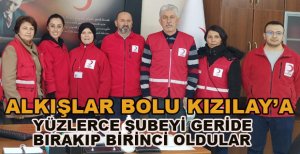 ALKIŞLAR BOLU KIZILAY’A