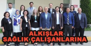 ALKIŞLAR SAĞLIK ÇALIŞANLARINA