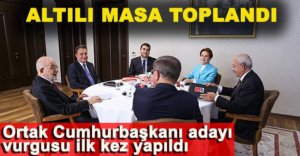 ALTILI MASA TOPLANDI