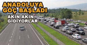 ANADOLUYA GÖÇ BAŞLADI