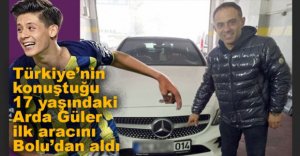 ARDA İLK OTOMOBİLİNİ BOLU'DAN ALDI
