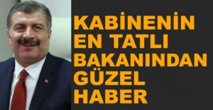 BAKAN KOCA'DAN SEVİNDİREN VİRÜS AÇIKLAMASI