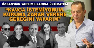 BAŞKAN ÖZCAN'DAN YARDIMCILARINA GÖZDAĞI...