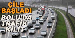 BAYRAM TRAFİĞİ ÇİLESİ BAŞLADI