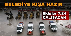 BELEDİYE KIŞA HAZIR