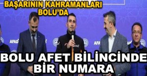 BOLU AFET BİLİNCİNDE BİR NUMARA