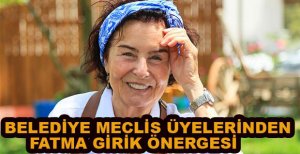 BOLU BELEDİYE MECLİS ÜYELERİNDEN FATMA GİRİK ÖNERGESİ