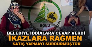 BOLU BELEDİYESİ İDDİALARA CEVAP VERDİ