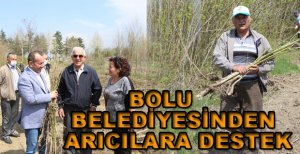 BOLU BELEDİYESİ’NDEN ARICILARA DESTEK