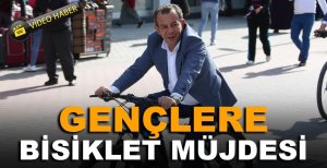 BOLU BELEDİYESİ’NDEN GENÇLERE BİSİKLET MÜJDESİ
