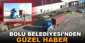 BOLU BELEDİYESİ'NDEN GÜZEL HABER