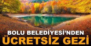 BOLU BELEDİYESİ’NDEN YEDİGÖLLER MİLLİ PARKI’NA ÜCRETSİZ GEZİ