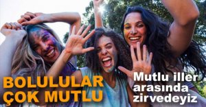 BOLU MUTLU İLLER ARASINDA ZİRVEDE
