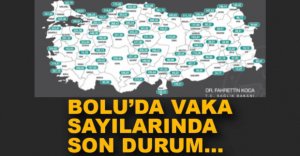 BOLU VAKA SAYILARINDA DÜŞÜŞTE