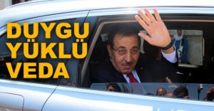 BOLU VALİSİ AHMET ÜMİT TÖRENLE UĞURLANDI