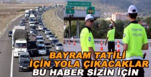 BOLU’DA BAYRAM TRAFİĞİ İÇİN EK TEDBİRLER
