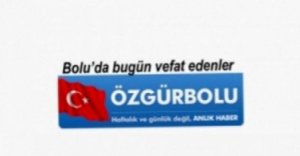 BOLU’DA BUGÜN VEFAT EDENLER 16 MART ÇARŞAMBA