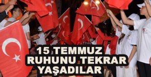 BOLU’DA COŞKULU 15 TEMMUZ TÖRENİ