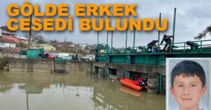 BOLU’DA GÖLDE ERKEK CESEDİ BULUNDU