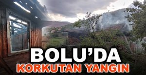 BOLU’DA KORKUTAN YANGIN