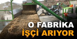 BOLU'DA O FABRİKA İŞÇİ ARIYOR